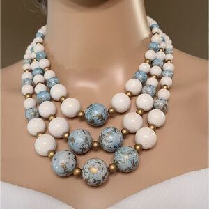 Vintage Multi Beaded Necklace